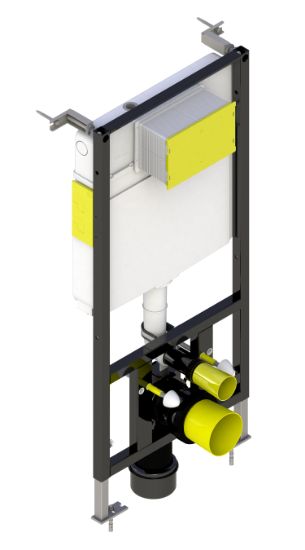 Keytec Wall Hung Frame 112cm with front access